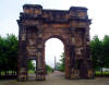 McLennan Arch with Nelson's Monument in background Glasgow Green