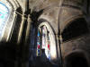 Dunfermline Abbey Church window and ceiling