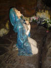 statue St Margaret's Cave Dunfermline