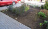 Starry Towers front garden not finished yet