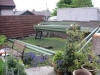Starry Towers the new bit back garden before The Bike Shed