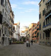 Chiesa di Santa Maria del Giglio in background left
